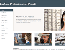 Tablet Screenshot of ecppowell.com